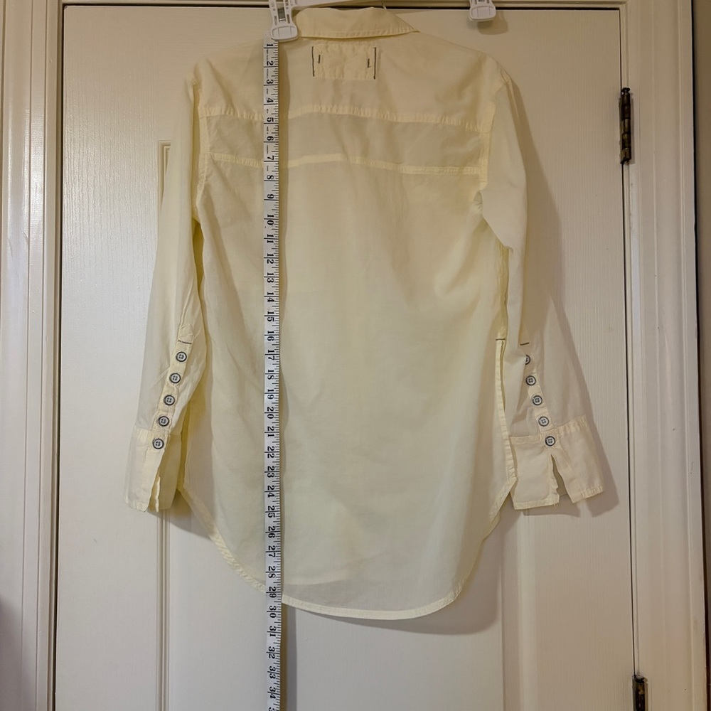 We The Free Pale Yellow Shirt - Picture 8 of 10